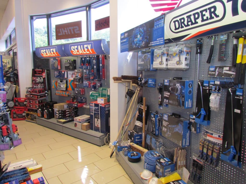 Hand tools at TNS Fakenham country store