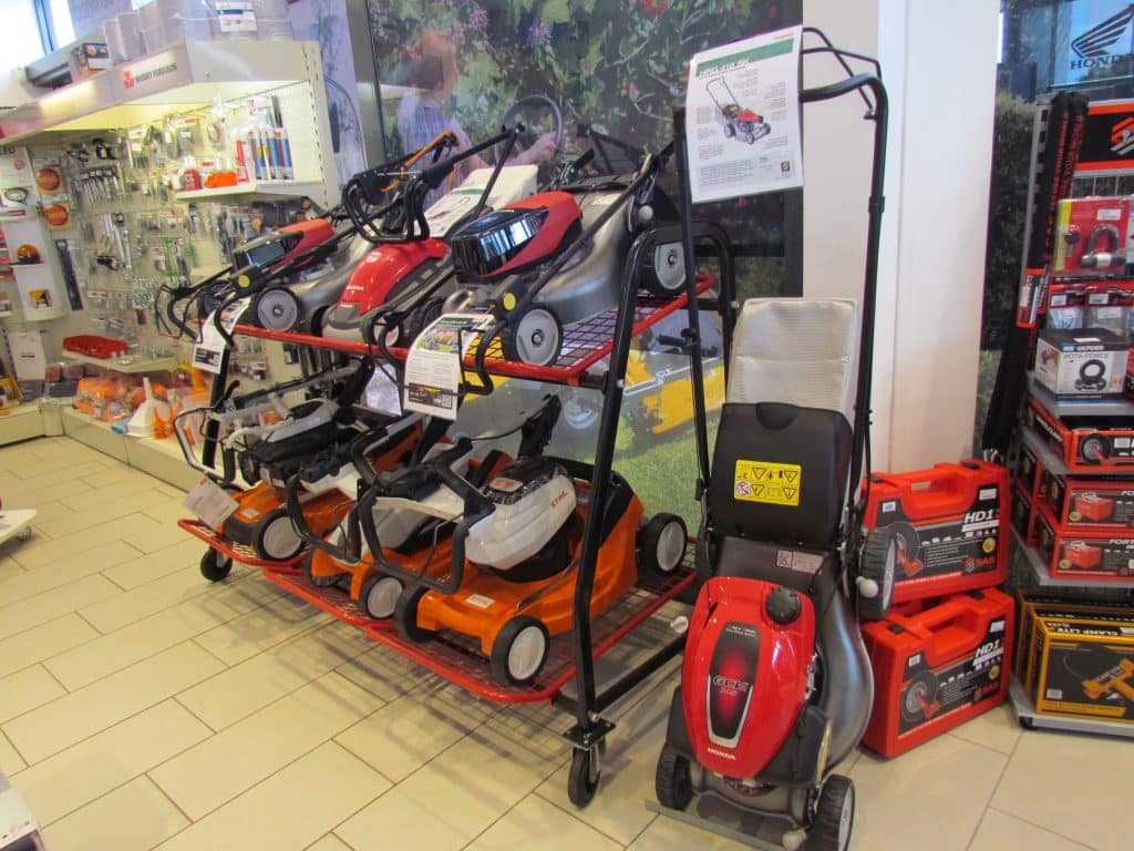 Lawnmowers and groundcare equipment at TNS Fakenham Country Store