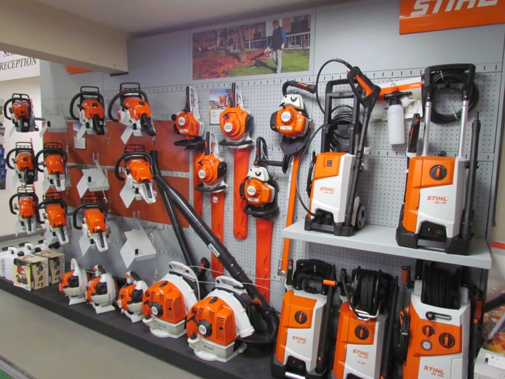 Stihl equipment for sale at TNS Kennett Country Store