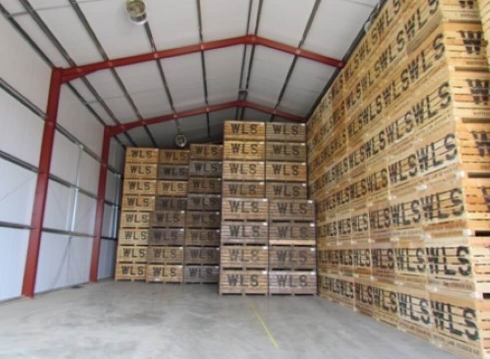 Inside Specialist potato warehouse store