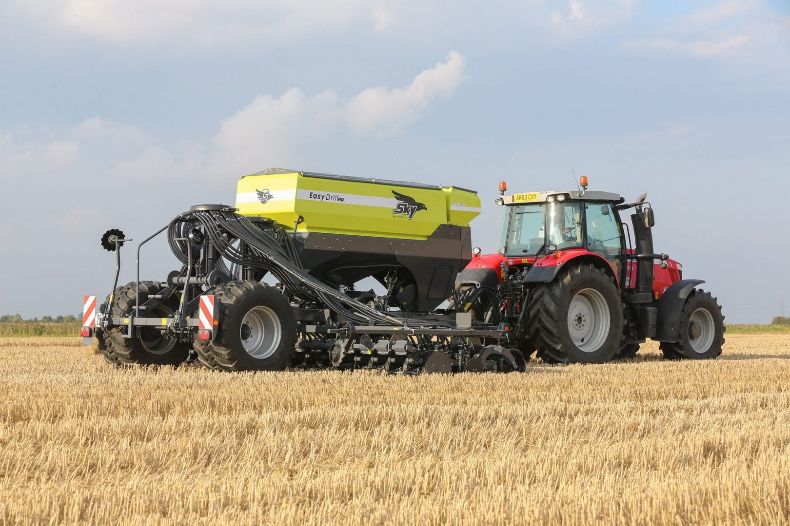 Sky Easy Drills are available from Thurlow Nunn Standen farm machinery dealer in East Anglia