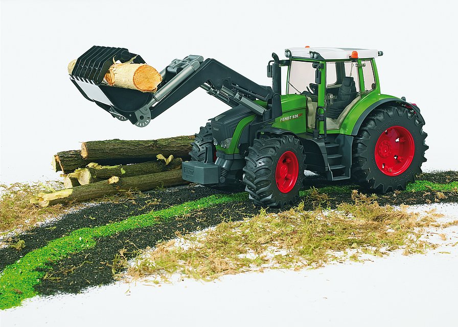 NEW Bruder #03041 Fendt 936 Vario Tractor with Front Loader #3041 Farm Tractor 
