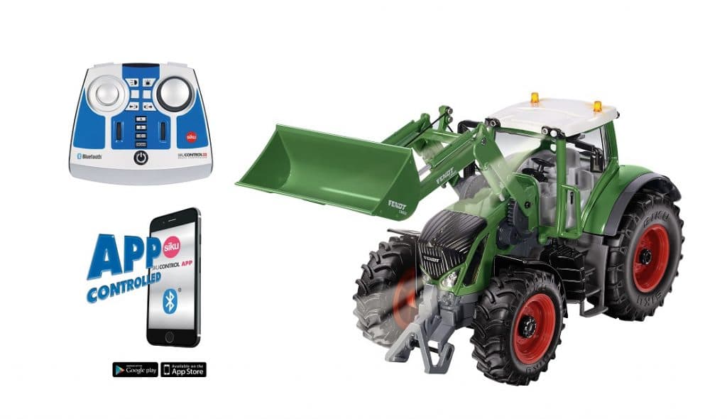 Fendt 933 Vario tractor model with Front Loader and Bluetooth Remote Control