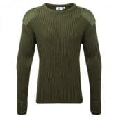 Crew Neck Jumper - Green