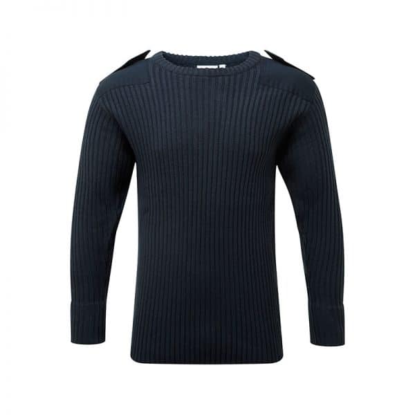 Crew Neck Jumper - Navy