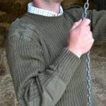 Crew Neck Jumper - Green