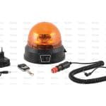 LED Rechargeable Beacon (Amber), CISPR 25: Class 5, Magnetic, 12-24V