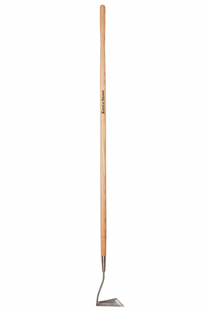 Kent and Stowe Carbon Steel Long Handled 3 Edge Hoe