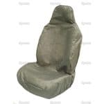 Front Standard Seat Cover - Car & Van - Universal Fit - Grey