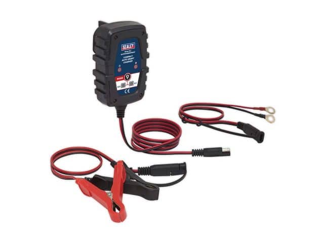 Sealey 1A 6/12V Compact Auto Smart Charger