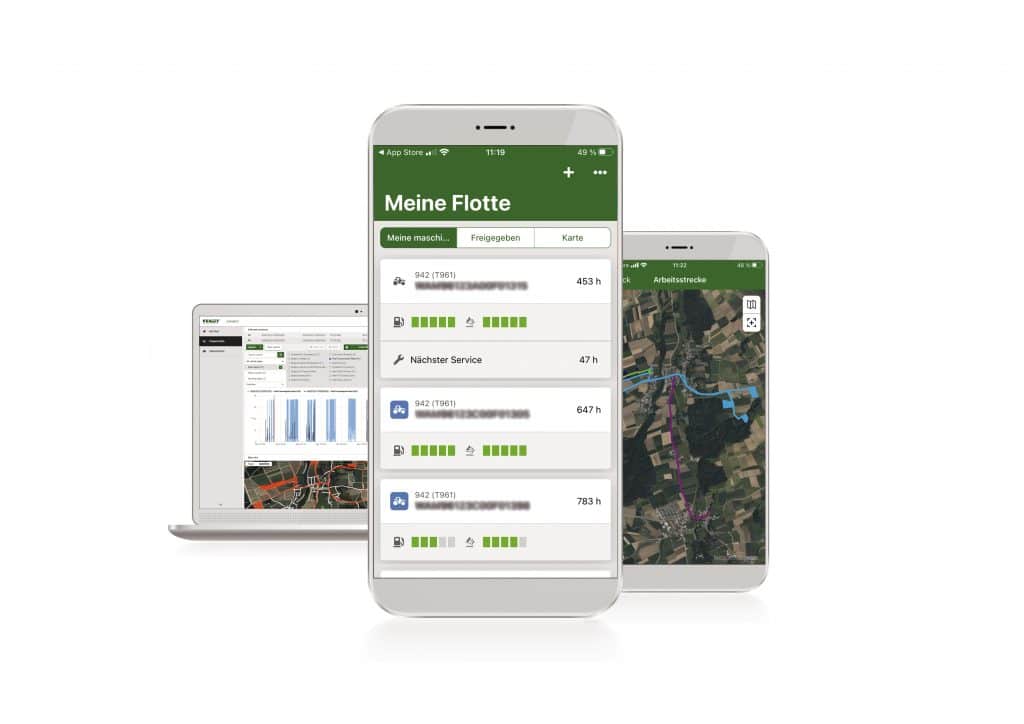 Fendt Connection App and Display