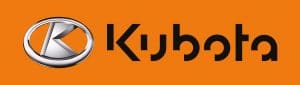 Kubota logo in orange