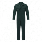 Stud Front Coverall - Green