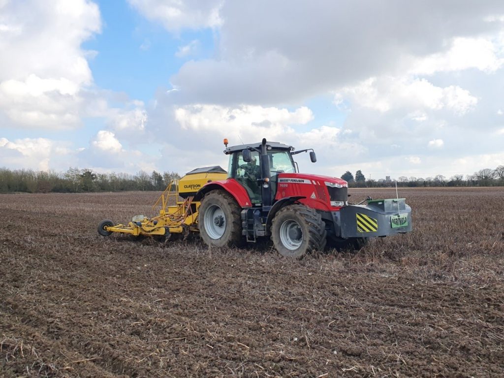 Massy Ferguson 7626 in Field