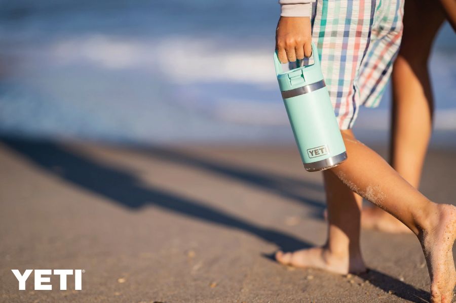 YETI RAMBLER 18OZ BOTTLE - SEAFOAM