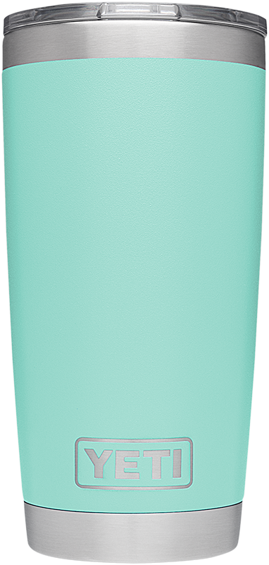 YETI RAMBLER 20OZ TUMBLER - SEAFOAM