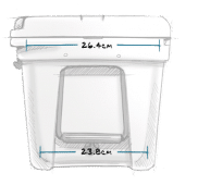 YETI TUNDRA 35 HARD COOLER SIDE INTERNAL MEASUREMENTS