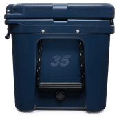 YETI TUNDRA 35 HARD COOLER - NAVY