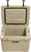 YETI TUNDRA 35 HARD COOLER - TAN