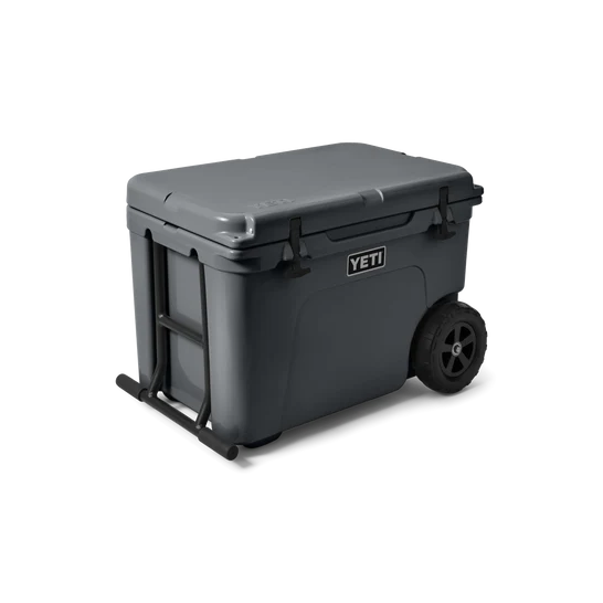 Yeti Haul Wheeled Cool Box Charcoal Side