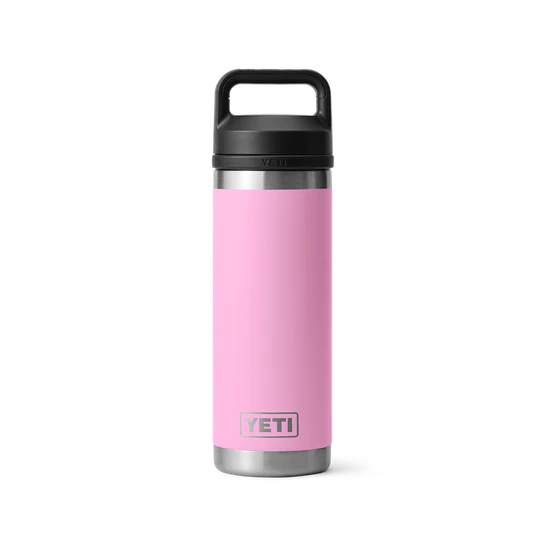 Yeti Rambler 18 Oz bottle in power pink colour