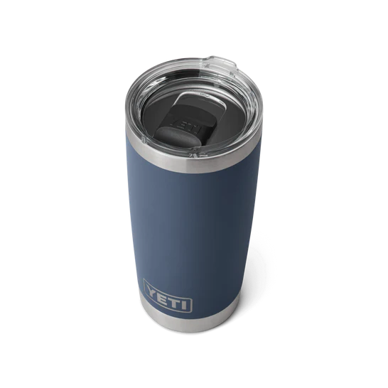 Yeti Rambler 20oz Tumbler Navy above