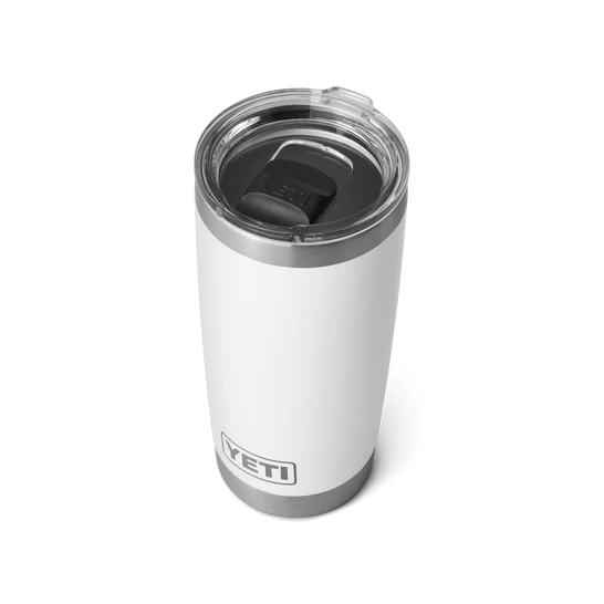 Yeti Rambler 20oz Tumbler white above