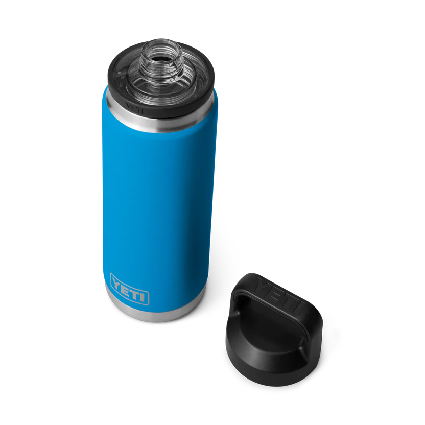 Yeti Rambler 26oz Bottle in Big Wave Blue