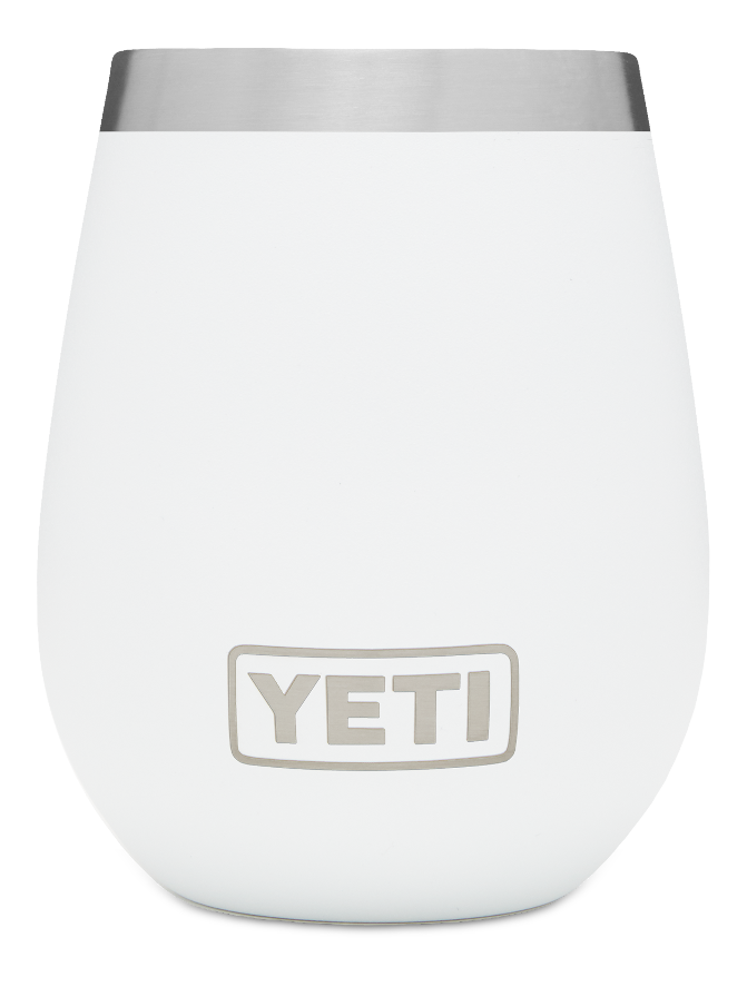 YETI RAMBLER 10OZ WINE TUMBLER - WHITE