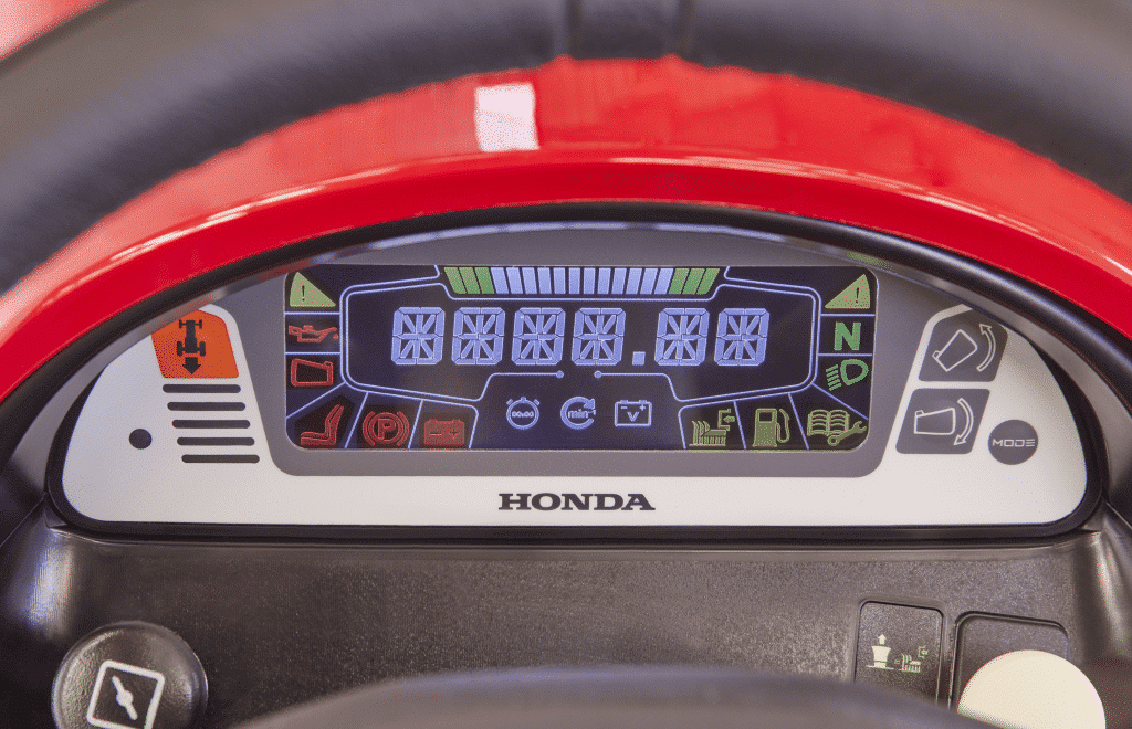 Smart technology is part of the new Honda lawnmower