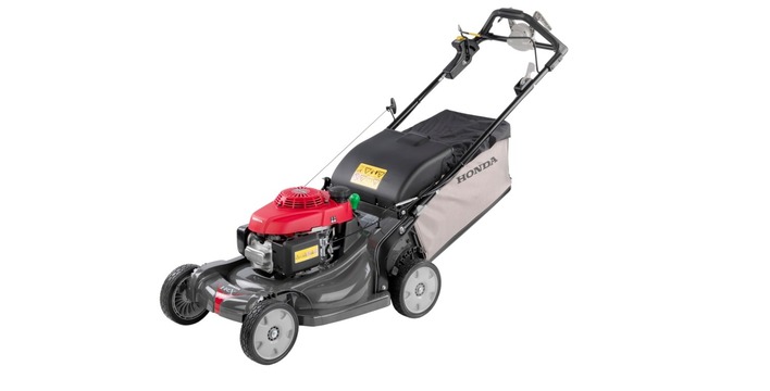 Product shot of the Honda Hrx537 Vy 53Cm Variable Speed Petrol Lawn Mower