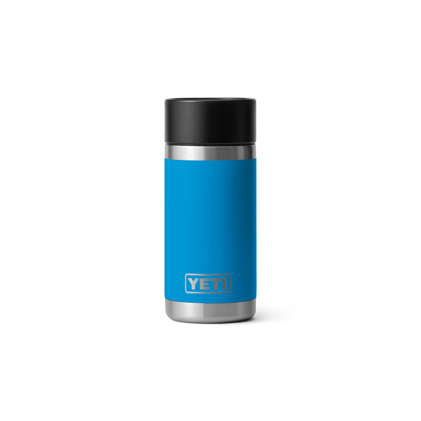 Yeti Rambler 12oz Bottle with Hotshot Cap in Big Wave Blue