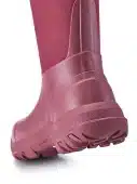 Grubs Ladies Red Wellies Rear