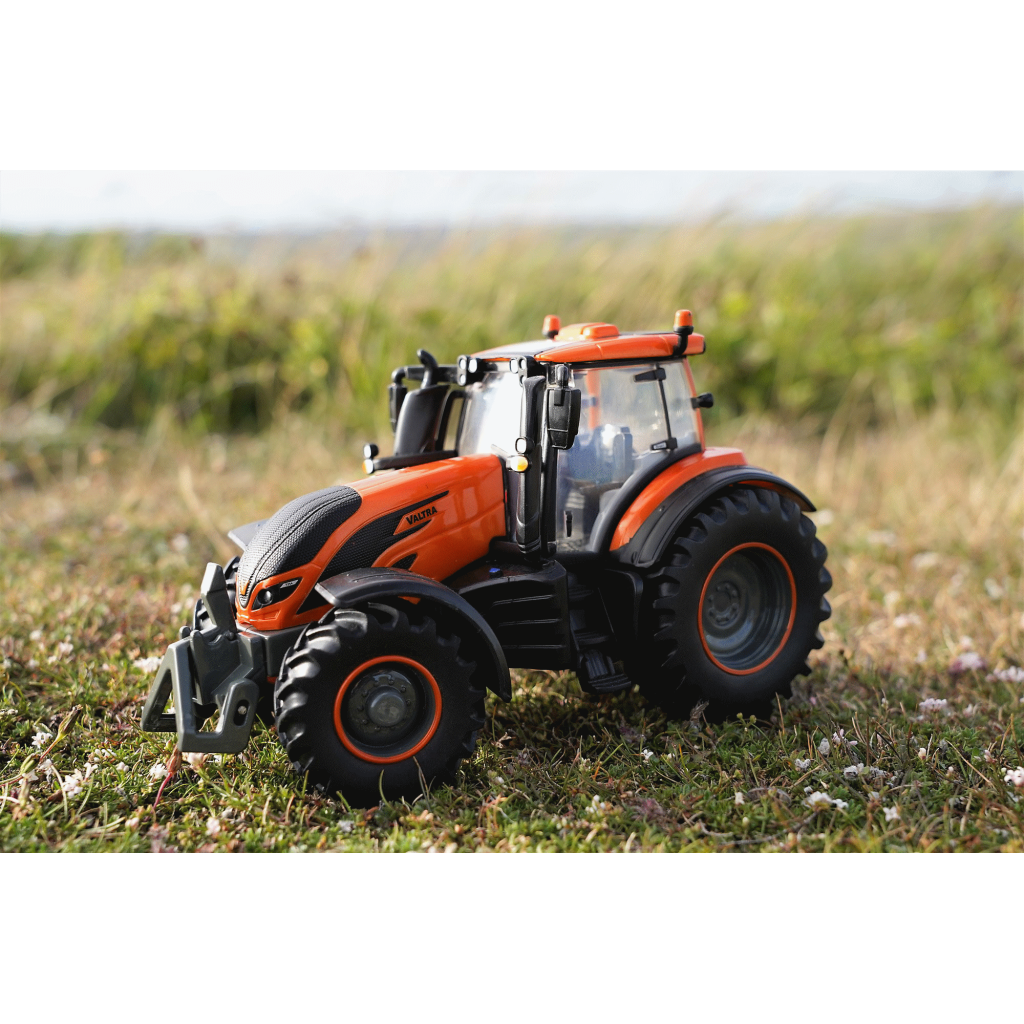 Valtra T253 Scale Model in metallic orange colour