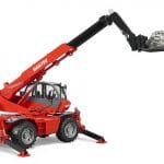 Bruder Manitou telehandler scale model 1:16