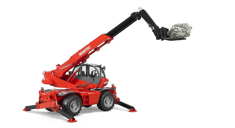 Bruder Manitou telehandler scale model 1:16