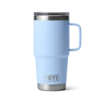 Yeti Rambler 20oz Travel Mug Big Sky Blue