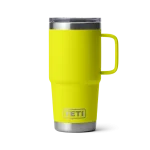 Yeti Rambler 20oz Travel Mug Firefly Yellow