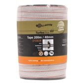 Gallagher TurboStar Tape 40mm Super (white, 200 metres)