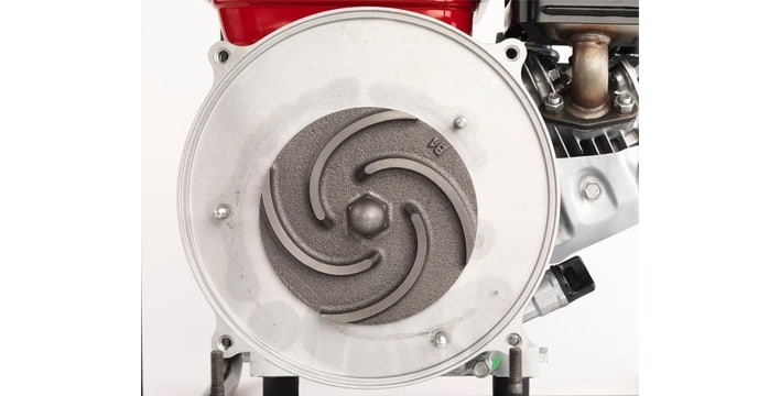 A circular metallic inside working part of the Honda WB20 2″ Water Pump.