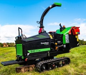 GreenMech Tracked Woodchipper