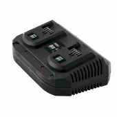 Draper D20 20V Fast Twin Battery Charger