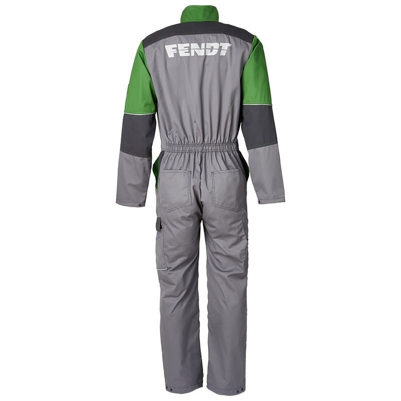 Fendt overalls for adults in grey and green