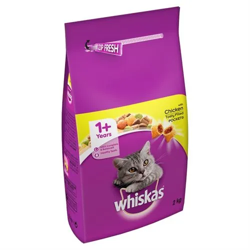 Whiskas Dry 1+ With Chicken & Vegetables 2kg