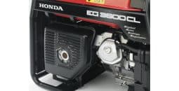 Close up of Honda EG 3600 3 6KW Generator