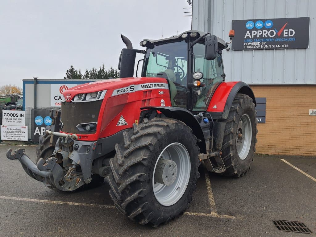 Used Massey Ferguson 8740S tractor for sale
