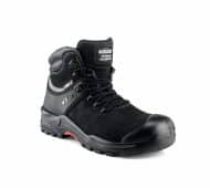 Buckbootz Nubuckz Safety Boots Black