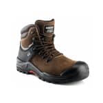 Buckbootz Nubuckz Safety Boots Brown