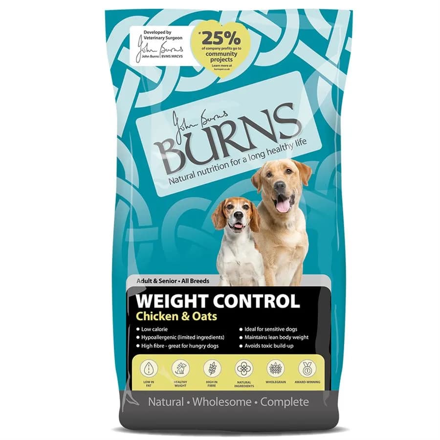 Burns Adult Dog Weight Control Chicken & Oats