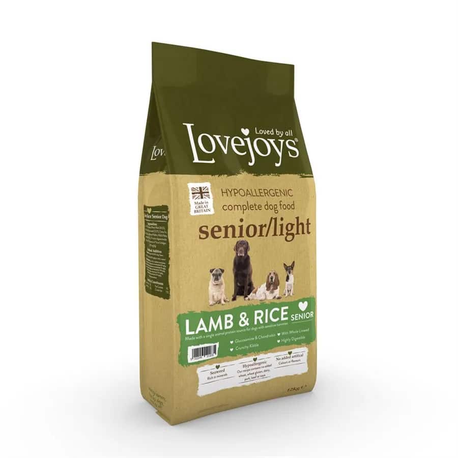 Lovejoys Senior Dry Lamb & Rice 12kg